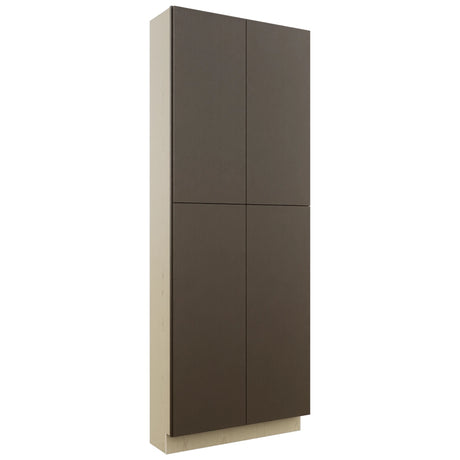 Fabuwood Luxe Canyon Oak TP361296 Tall Pantry Cabinet, Front View