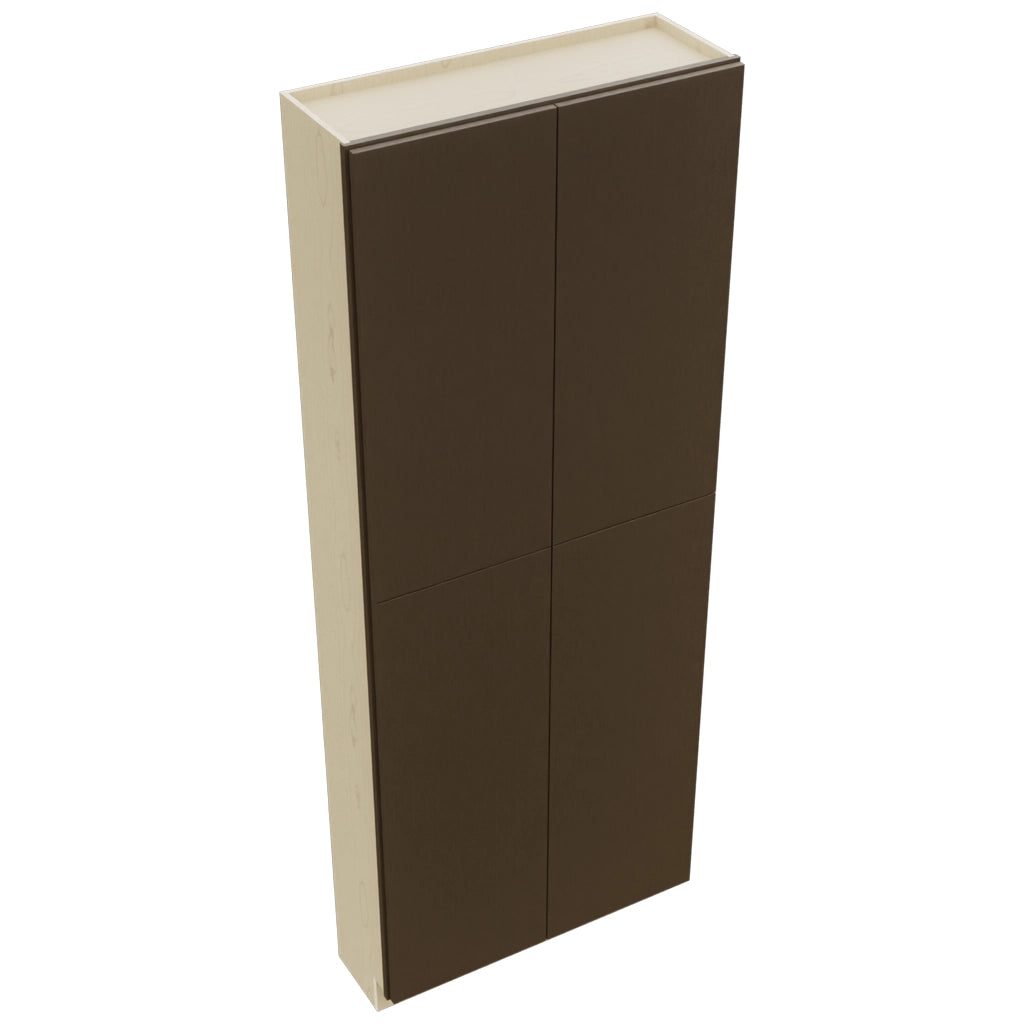 Fabuwood Luxe Canyon Oak TP361296 Tall Pantry Cabinet, Top View