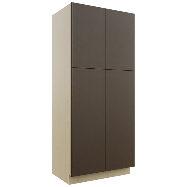 Fabuwood Luxe Canyon Oak TP362484 Tall Pantry Cabinet, Front View