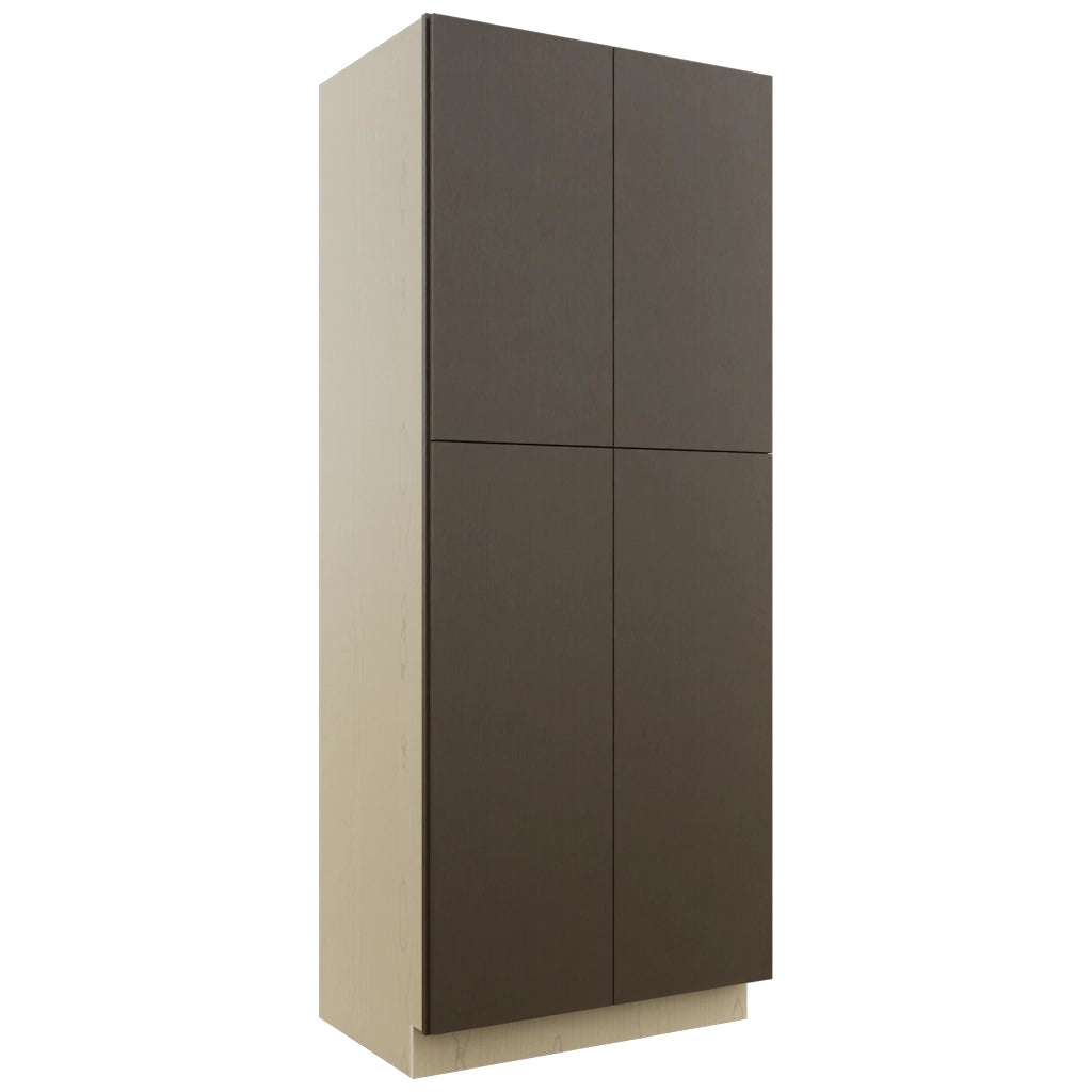 Fabuwood Luxe Canyon Oak TP362490 Tall Pantry Cabinet, Front View