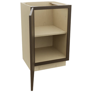 Fabuwood Luxe Canyon Oak VB21FD Vanity Base Full Height Cabinet, Open View