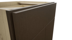 Fabuwood Luxe Canyon Oak VB24-34 Vanity Base Standard Cabinet, Detail View