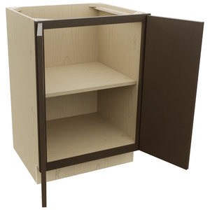 Fabuwood Luxe Canyon Oak VB24FD Vanity Base Full Height Cabinet, Open View