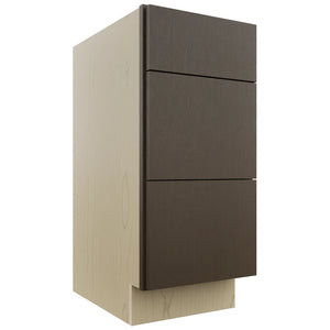 Fabuwood Luxe Canyon Oak VDB15-34 Vanity Drawer Cabinet, Front View