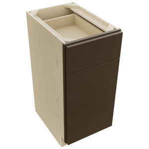 Fabuwood Luxe Canyon Oak VDB15-34 Vanity Drawer Cabinet, Top View