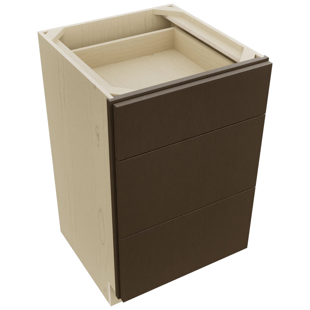 Fabuwood Luxe Canyon Oak VDB21-34 Vanity Drawer Cabinet, Top View