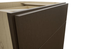 Fabuwood Luxe Canyon Oak VDB24-34 Vanity Drawer Cabinet, Detail View