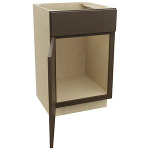 Fabuwood Luxe Canyon Oak VSB21-34 Vanity Sink Cabinet, Open View