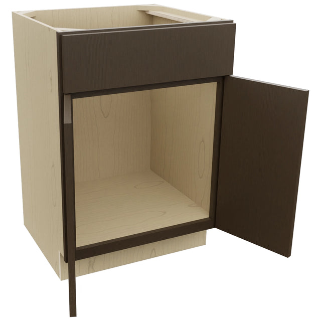 Fabuwood Luxe Canyon Oak VSB24-34 Vanity Sink Cabinet, Open View