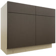Fabuwood Luxe Canyon Oak VSB42-34 Vanity Sink Cabinet, Front View