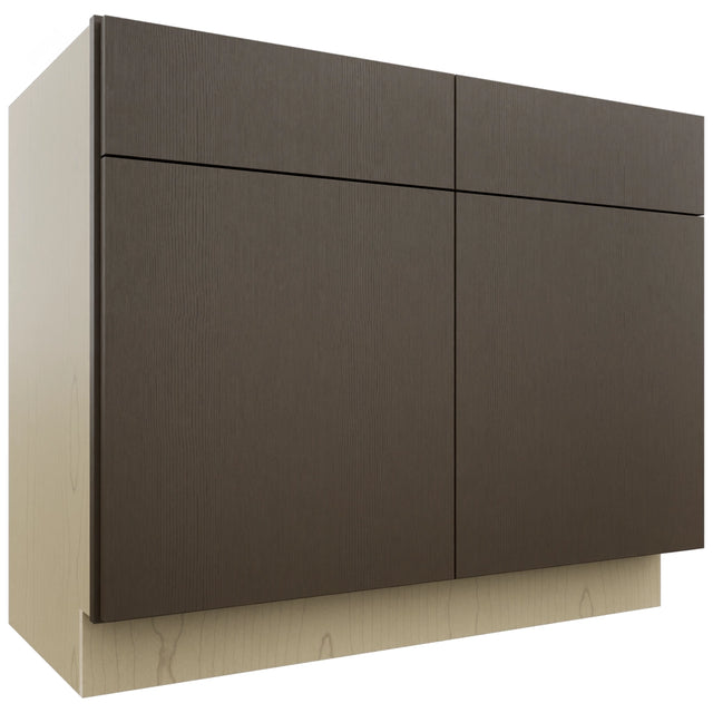 Fabuwood Luxe Canyon Oak VSB42-34 Vanity Sink Cabinet, Front View