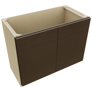 Fabuwood Luxe Canyon Oak VSB42-34 Vanity Sink Cabinet, Top View