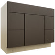 Fabuwood Luxe Canyon Oak VSD30DL Vanity Combo Cabinet, Front View