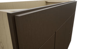 Fabuwood Luxe Canyon Oak VSD30DR Vanity Combo Cabinet, Detail View