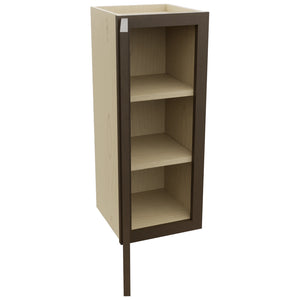 Fabuwood Luxe Canyon Oak W1230 Wall Standard Cabinet, Open View