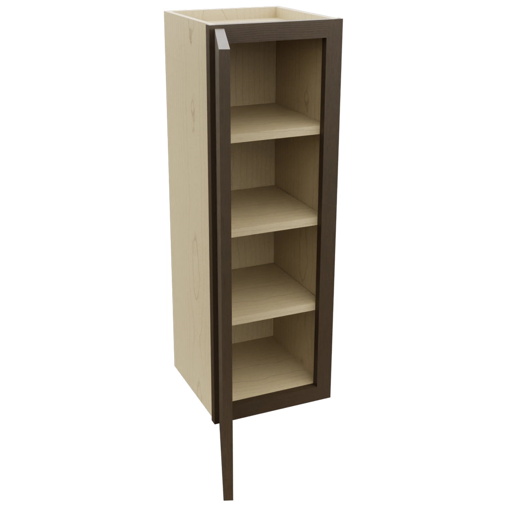 Fabuwood Luxe Canyon Oak W1236 Wall Standard Cabinet, Open View
