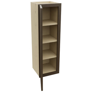 Fabuwood Luxe Canyon Oak W1239 Wall Standard Cabinet, Open View