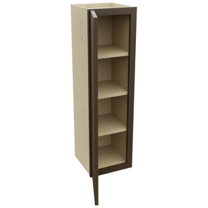 Fabuwood Luxe Canyon Oak W1242 Wall Standard Cabinet, Open View