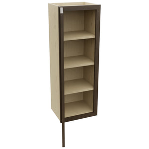 Fabuwood Luxe Canyon Oak W1542 Wall Standard Cabinet, Open View