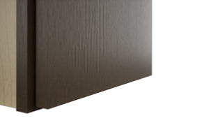 Fabuwood Luxe Canyon Oak W1818 Wall Standard Cabinet, Detail View