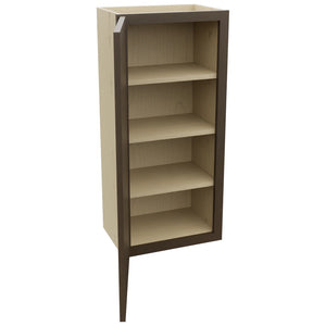 Fabuwood Luxe Canyon Oak W1839 Wall Standard Cabinet, Open View