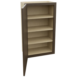 Fabuwood Luxe Canyon Oak W2136 Wall Standard Cabinet, Open View