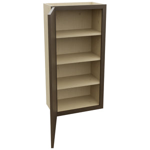 Fabuwood Luxe Canyon Oak W2142 Wall Standard Cabinet, Open View