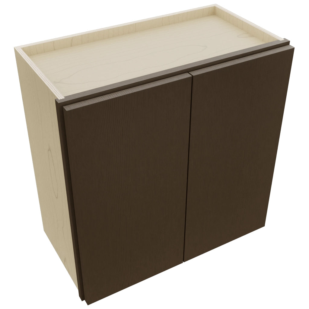 Fabuwood Luxe Canyon Oak W2424 Wall Standard Cabinet, Top View