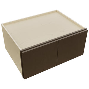 Fabuwood Luxe Canyon Oak W331524 Wall Deep Cabinet, Top View