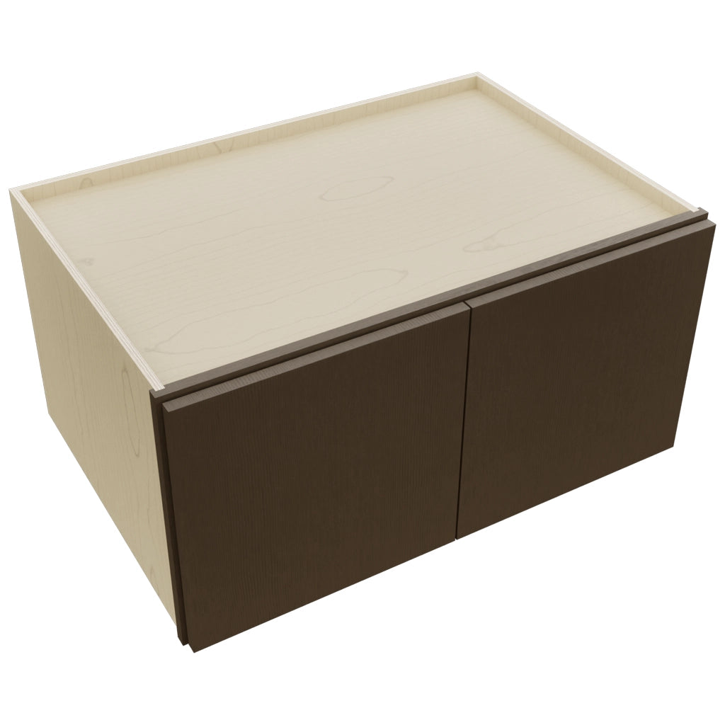 Fabuwood Luxe Canyon Oak W361824 Wall Deep Cabinet, Top View