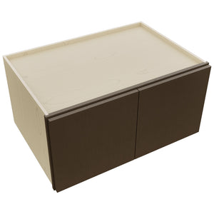 Fabuwood Luxe Canyon Oak W361824 Wall Deep Cabinet, Top View