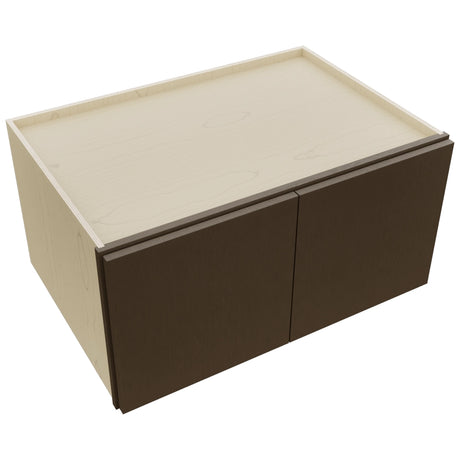 Fabuwood Luxe Canyon Oak W361824 Wall Deep Cabinet, Top View