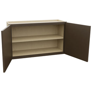 Fabuwood Luxe Canyon Oak W3621 Wall Standard Cabinet, Open View
