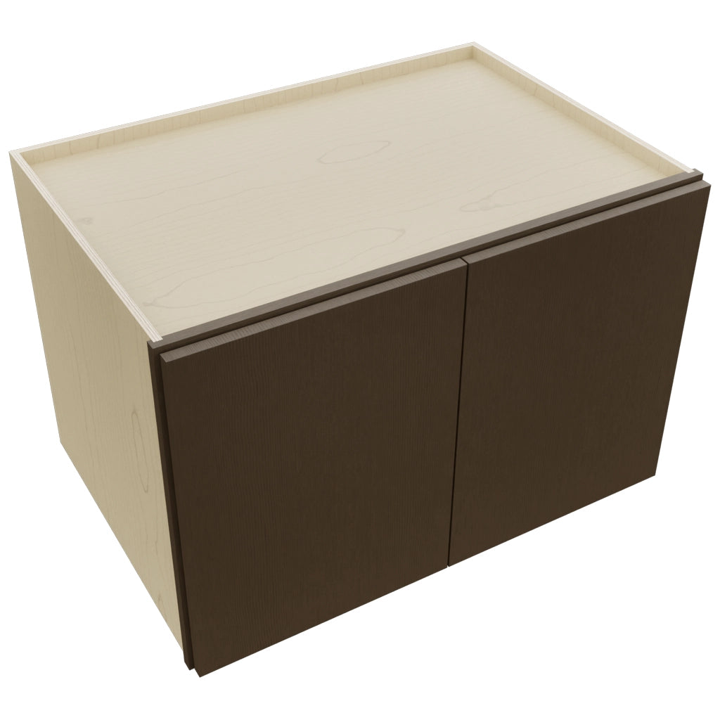 Fabuwood Luxe Canyon Oak W362424 Wall Deep Cabinet, Top View
