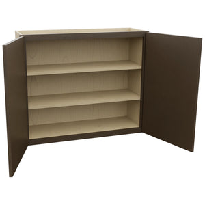 Fabuwood Luxe Canyon Oak W3630 Wall Standard Cabinet, Open View