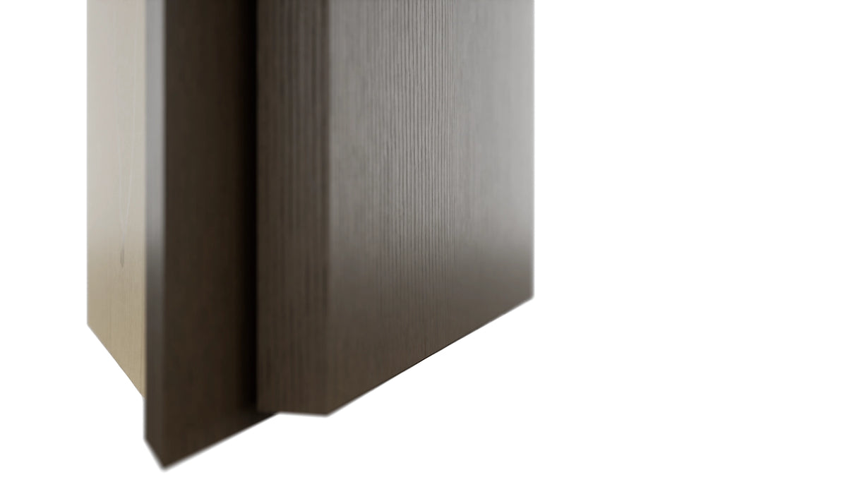 Fabuwood Luxe Canyon Oak WAE1230 Wall Angle End Cabinet, Detail View
