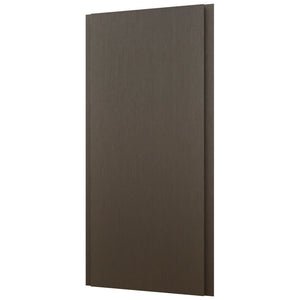 Fabuwood Luxe Canyon Oak WAE1236 Wall Angle End Cabinet, Front View