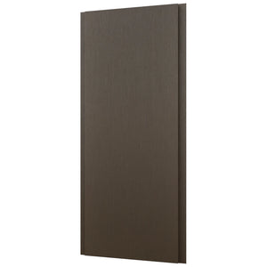 Fabuwood Luxe Canyon Oak WAE1239 Wall Angle End Cabinet, Front View