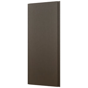 Fabuwood Luxe Canyon Oak WAE1242 Wall Angle End Cabinet, Front View