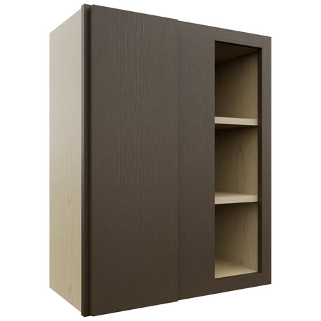 Fabuwood Luxe Canyon Oak WBC2430 Wall Corner Blind Cabinet, Front View