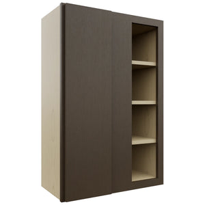 Fabuwood Luxe Canyon Oak WBC2436 Wall Corner Blind Cabinet, Front View