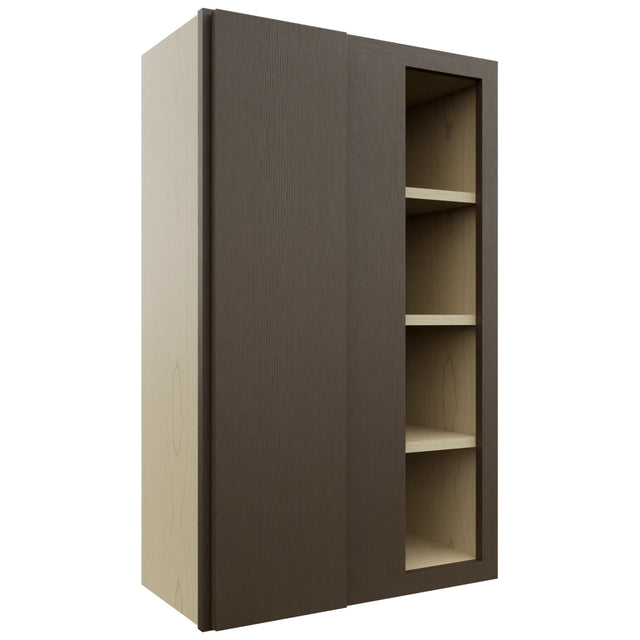 Fabuwood Luxe Canyon Oak WBC2439 Wall Corner Blind Cabinet, Front View