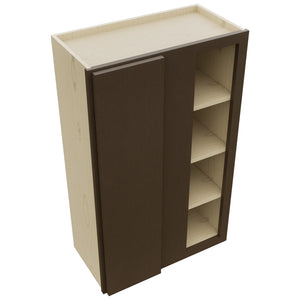 Fabuwood Luxe Canyon Oak WBC2439 Wall Corner Blind Cabinet, Top View