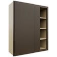 Fabuwood Luxe Canyon Oak WBC3036 Wall Corner Blind Cabinet, Front View