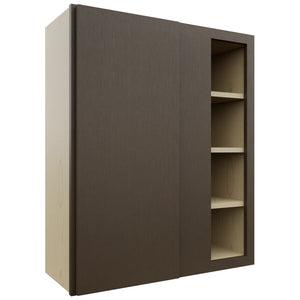 Fabuwood Luxe Canyon Oak WBC3036 Wall Corner Blind Cabinet, Front View