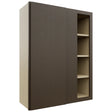 Fabuwood Luxe Canyon Oak WBC3039 Wall Corner Blind Cabinet, Front View