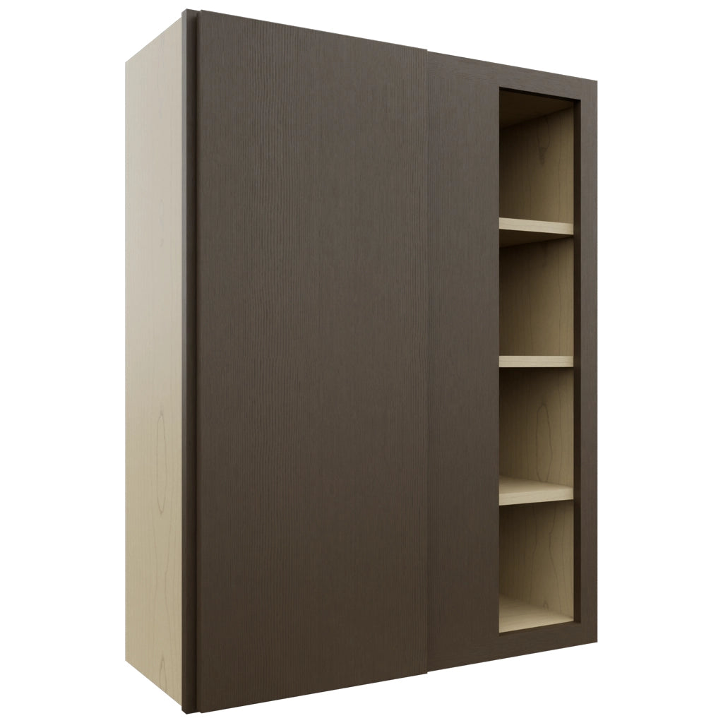 Fabuwood Luxe Canyon Oak WBC3039 Wall Corner Blind Cabinet, Front View