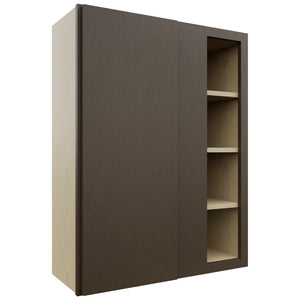 Fabuwood Luxe Canyon Oak WBC3039 Wall Corner Blind Cabinet, Front View