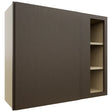 Fabuwood Luxe Canyon Oak WBC3630 Wall Corner Blind Cabinet, Front View