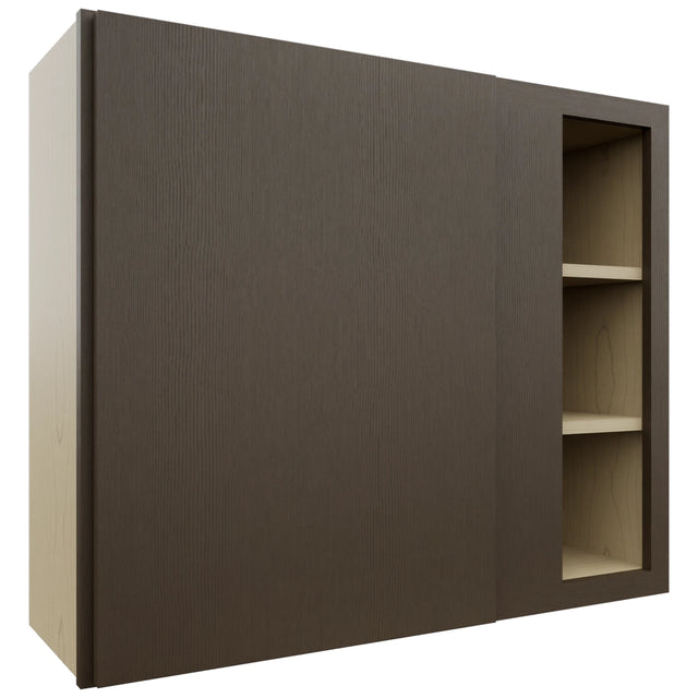 Fabuwood Luxe Canyon Oak WBC3630 Wall Corner Blind Cabinet, Front View